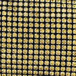 Mesh Crystal Rhinestone Mini Heiress Pouch Porcelain
