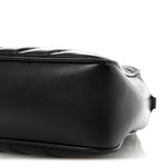 Calfskin Matelasse Monogram Lou Camera Bag Black