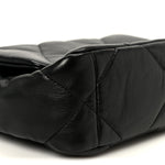 Lambskin Quilted Medium Chanel 19 Flap Black