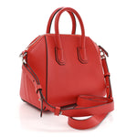 Sugar Goatskin Mini Antigona Pop Red