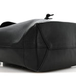 Calfskin Lockme Backpack Black