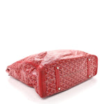 Goyardine Voltaire Tote Red
