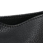 Pebbled Calfskin Large Rockstud Flip-Lock Messenger Bag Black
