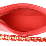 Calfskin Nanogram Embossed Loop PM Rouge