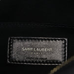 Calfskin Matelasse Monogram Lou Camera Bag Black