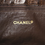 Alligator Shopping Tote Brown