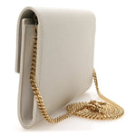 Grain De Poudre Monogram Uptown Chain Wallet Crema Soft