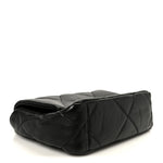 Lambskin Quilted Medium Chanel 19 Flap Black