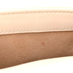Calfskin Matelasse Mini GG Marmont Top Handle Shoulder Bag White