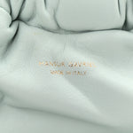 Lambskin Mini Cloud Clutch Seafoam