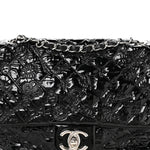 Patent Large Lucky Symbols Flap Black