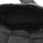 Nylon Intrecciato Padded Tech Candy Cassette Bag Black