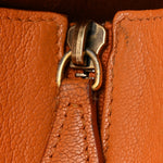 Goatskin Nano Luggage Orange
