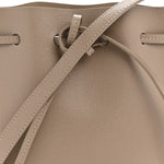 Saffiano Mini Mini Bucket Bag Beige