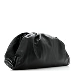 Smooth Butter Calf The Pouch Oversized Clutch Black