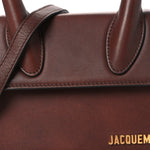 Smooth Calfskin Le Chiquito Moyen Dark Brown
