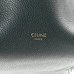 Soft Grained Calfskin Small Sangle Bucket Bag Amazone