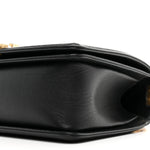 Caviar Quilted Medium Boy Flap Black