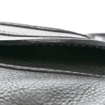Calfskin Medium Marcie Satchel Black