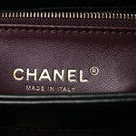 Lambskin Quilted Small Trendy CC Dual Handle Flap Bag Black