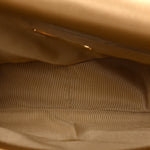 Metallic Goatskin Quilted Medium Chanel 19 Flap Gold