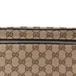Monogram Dollar Calfskin Waist Pouch Beige Ebony Testa di Moro Marrone Scuro