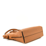Calfskin Mini Flamenco Knot Clutch Warm Desert