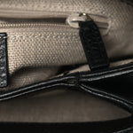 Dollar Calfskin Interlocking G Crossbody Bag Black