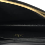 Epi Twist Belt Chain Wallet Black