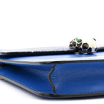 Galuchat Calfskin Serpenti Forever Crossbody Bag Blue