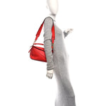 Calfskin Small Puzzle Bag Scarlet