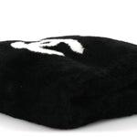 Muff Shearling Lambskin Bag Black Ecru