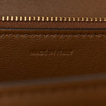 Box Calfskin Medium Classic Box Flap Bag Camel