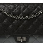 Caviar Iridescent Calfskin 2.55 Reissue 226 Flap Brown Grey
