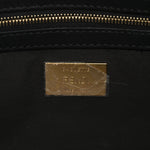 Shearling Vitello Dolce Macro FF 1974 Baguette Tobacco Black