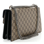 GG Supreme Monogram Small Dionysus Shoulder Bag Black