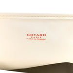 Goyardine Reversible Mini Anjou White