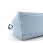 Nappa Mini Peekaboo Iconic Satchel Azzurro Baby