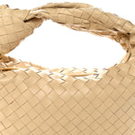 Nappa Intrecciato Teen Jodie Hobo Porridge