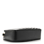 Calfskin Matelasse Monogram Lou Camera Bag Black