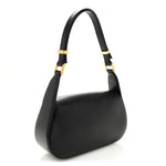 Smooth Calfskin Vlogo Chain Shoulder Bag Black
