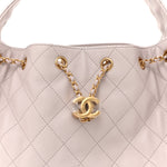Caviar Quilted Small Chanel 25 Handbag Lilas Lilac