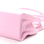 Vegan Leather Small Shopping Bag Bubblegum
