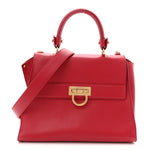 Calfskin Medium Sofia Shoulder Bag Red