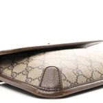 GG Supreme Monogram Neo Vintage Web Belt Bag Brown