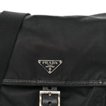 Nylon Vela Messenger Black