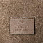 GG Supreme Monogram Medium Dionysus Shoulder Bag Taupe
