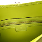 Patent Calfskin Small Jackie Shoulder Bag Bright Green