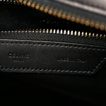 Baby Grained Calfskin Nubuck Micro Tri-Color Luggage Teal