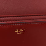 Shiny Calfskin Teen Triomphe Light Burgundy